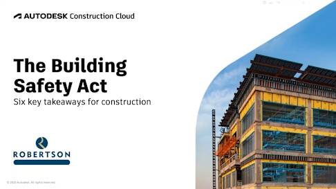 [Webinar ENG] Building Safety Act: sei importanti conclusioni per il settore delle costruzioni