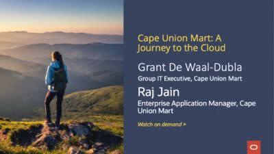 Video: Cape Union Mart Discusses Successful Cloud Transformation