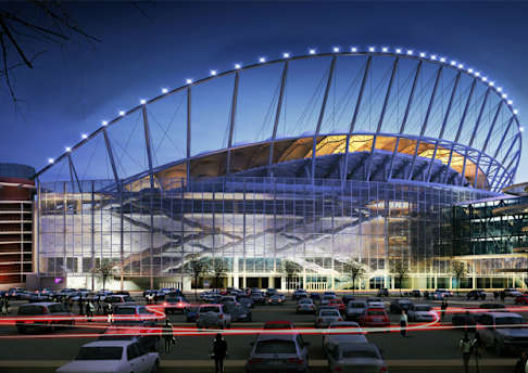 Expanding the Khalifa Stadium’s East Stand