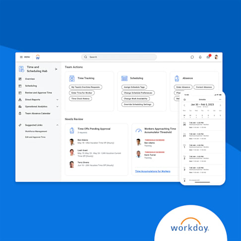 A More Efficient Workforce Management with Workday