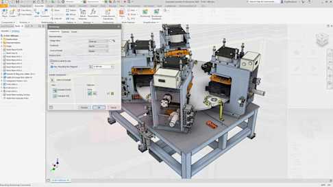 Inventor Industrial Machinery - YouTube