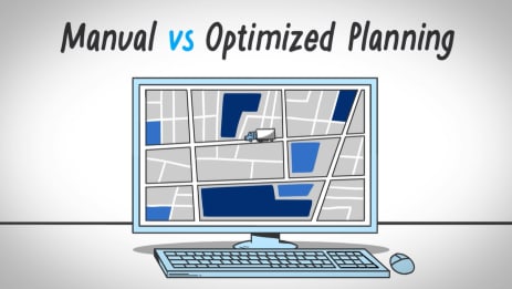 Manual vs Optimized Route Planning