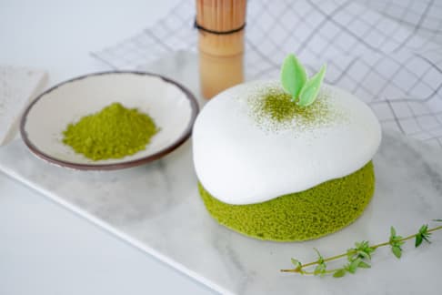 เค้กลาวามัทฉะ