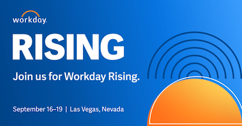 Live event: Let’s take work forever forward with Workday Rising.