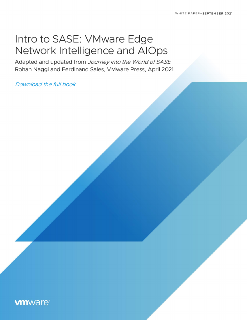 VMware Edge Network Intelligence AIOps for the Network Edge