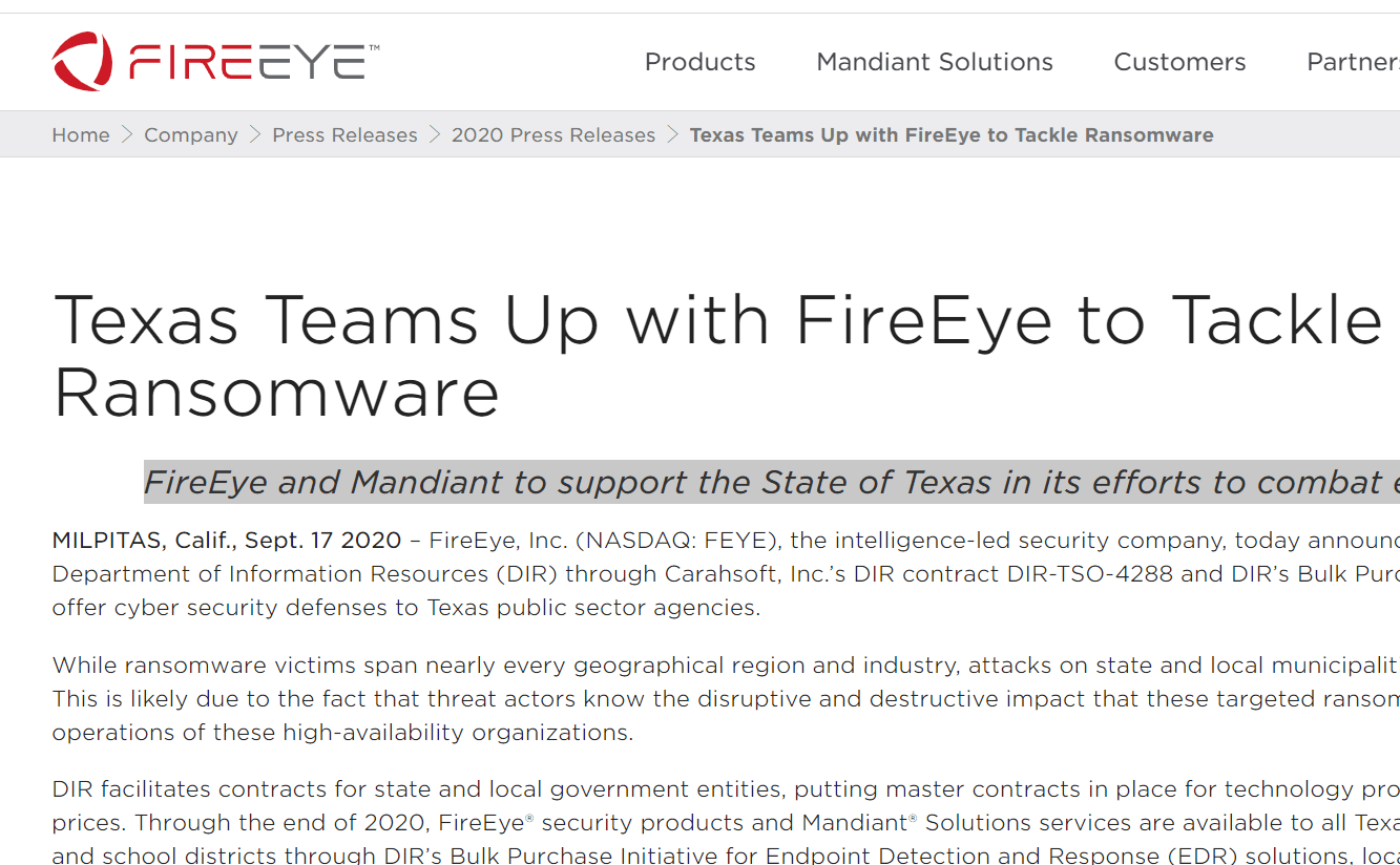A New Future For Fireeye And Mandiant: Accelerating Opportunities – PBSNB