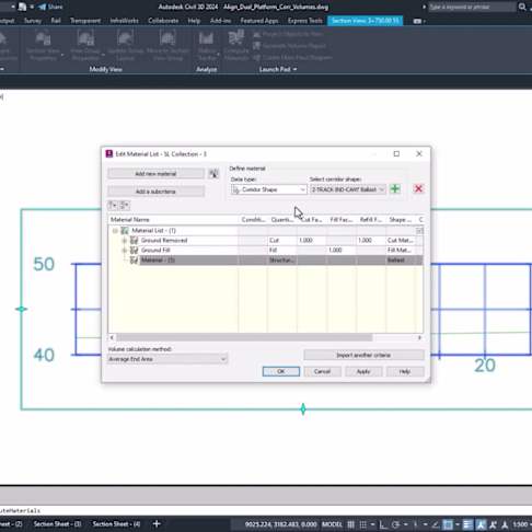 Rail Design - 10 - Rail X-Sections, Volumes, Sheets, and Labels
