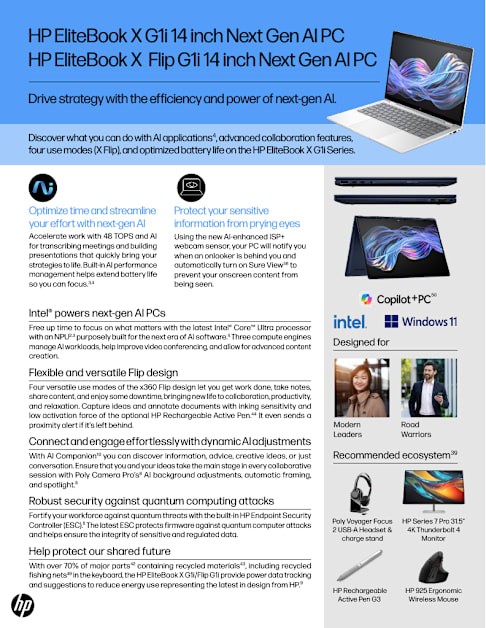 HP EliteBook X G1i 14 Flip