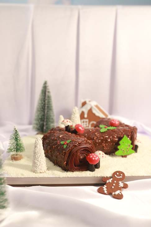 Sinful Choco Yule Log