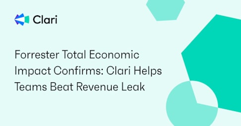 Forrester Report: The Total Economic Impact Of Clari Revenue Platform