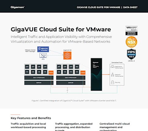 GigaVUE Cloud Suite for VMware