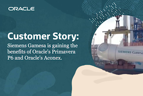 Customer Video: Siemens Gamesa Adopts Oracle's Aconex for Offshore Windfarms
