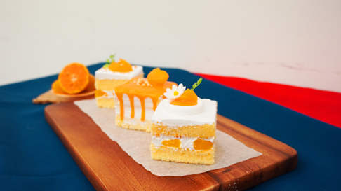 มินิเค้กส้ม