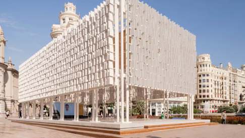 Creando el pabellón Ágora Valencia: Una apuesta por el diseño circular