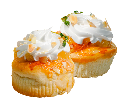 ขนมปังคัสตาร์ด ครีมสับปะรด