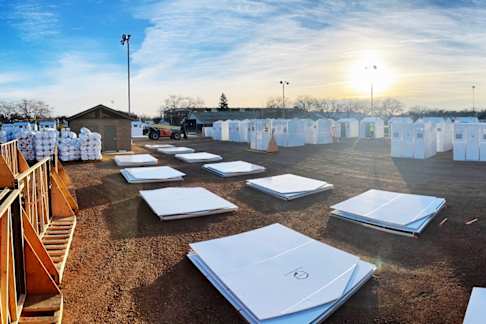 Temporäre Fertigunterkünfte: Wege aus der Obdachlosigkeit