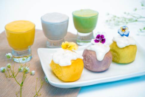 ขนมปังเปียกปูนครีมครองแครง