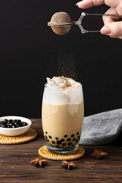 ชานมไข่มุกเจ