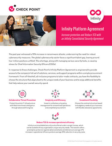 Solution Brief | Infinity Platform Agreement