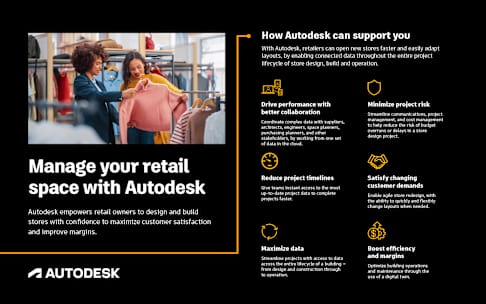 Manage your retail space with Autodesk