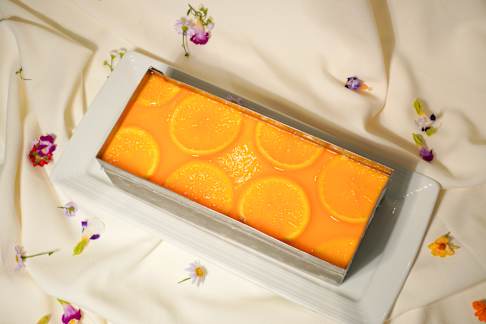 มูสเค้กเจลลี่ส้ม