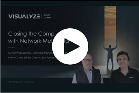 Closing the Compliance Gap with Network Metadata