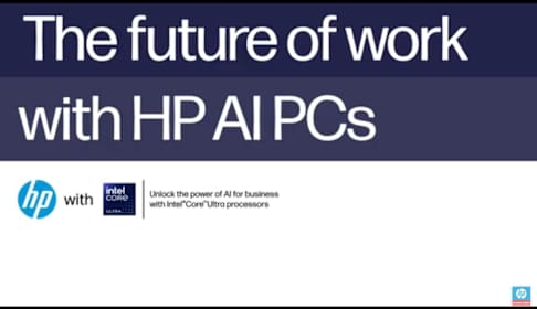 The Future of Work with HP AI PCs