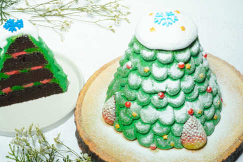 เค้กต้นคริสมาสต์