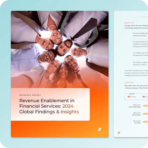 Revenue Enablement in Financial Services: 2024 Global Findings & Insights  | Seismic