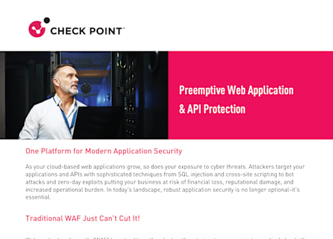 Solution Brief | Check Point WAF