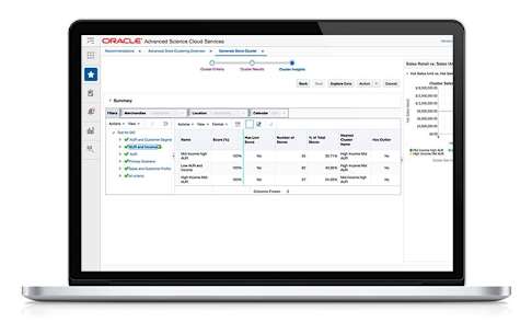 Oracle Retail Science Platform