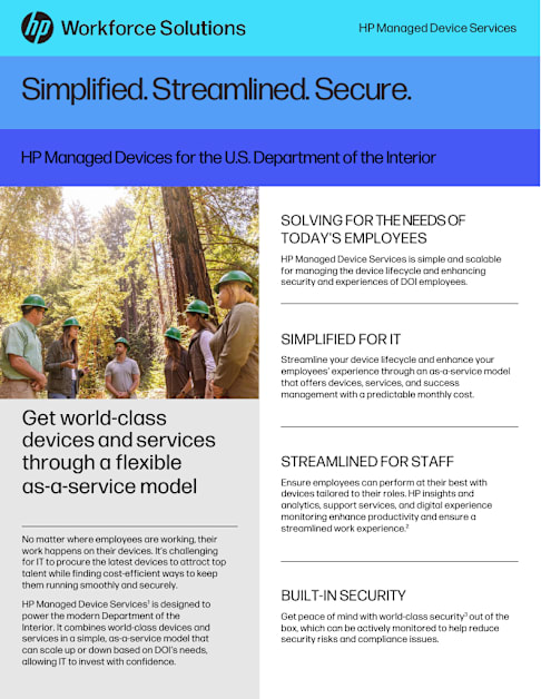 Workforce Transformation for the U.S. Department of the Interior
