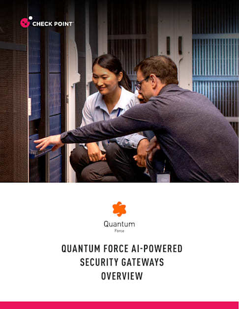 Datasheet | Quantum Force AI-Powered Security Gateways Overview