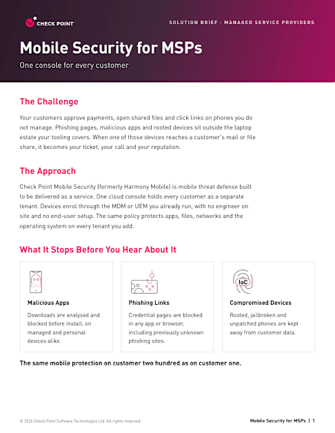 Datasheet | MSP | Mobile Security