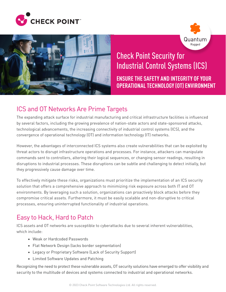 check point security in action