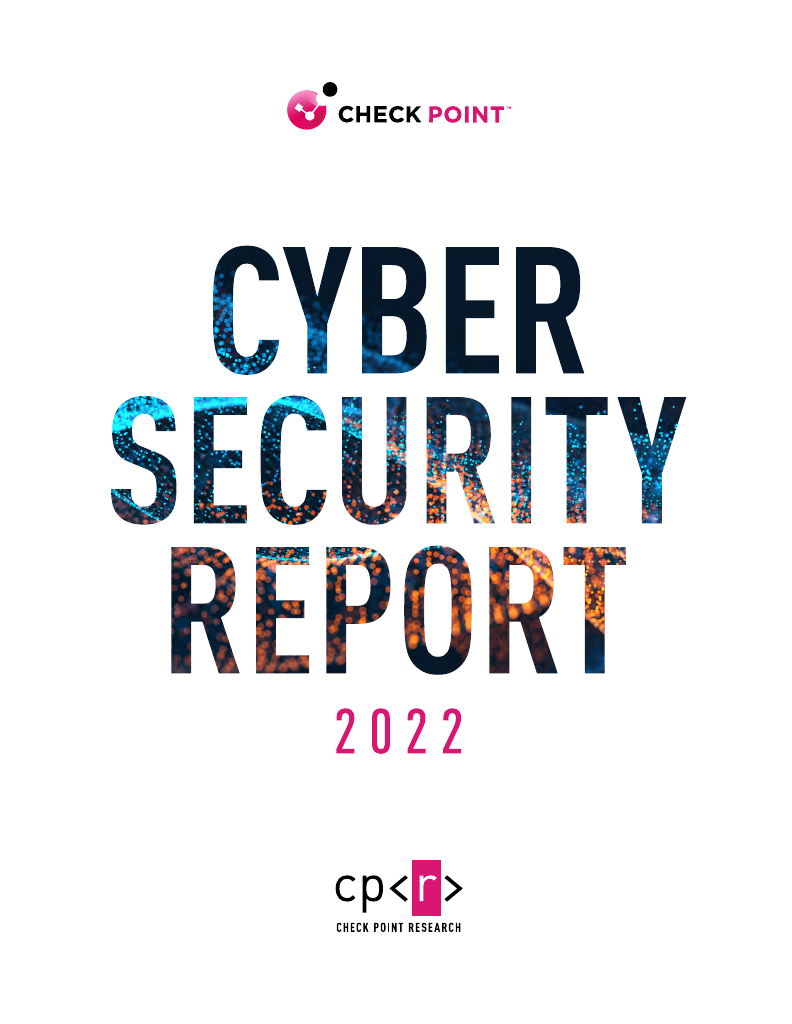 Relatório | 2022 Relatório de Segurança Cibernética | Check Point Software