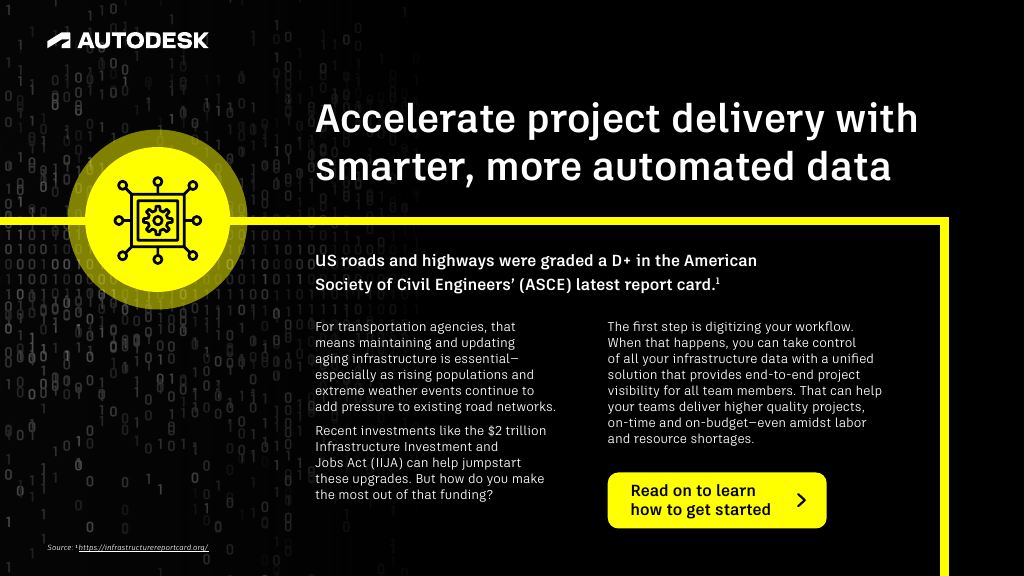 Accelerate project delivery with smarter, more automated data | Autodesk