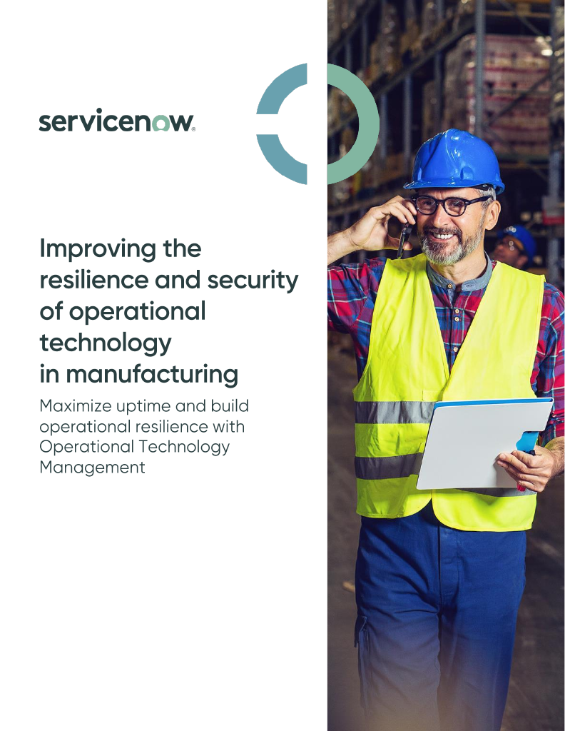 Improving the Resilience and Security Operational Technology