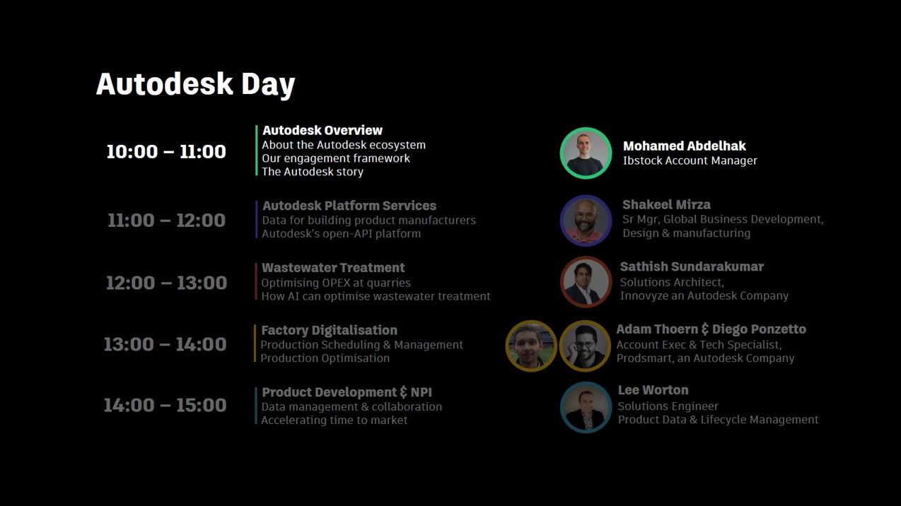 Autodesk Day Session 1 Autodesk Overview Autodesk Autodesk Day Session 1 Autodesk Overview Autodesk