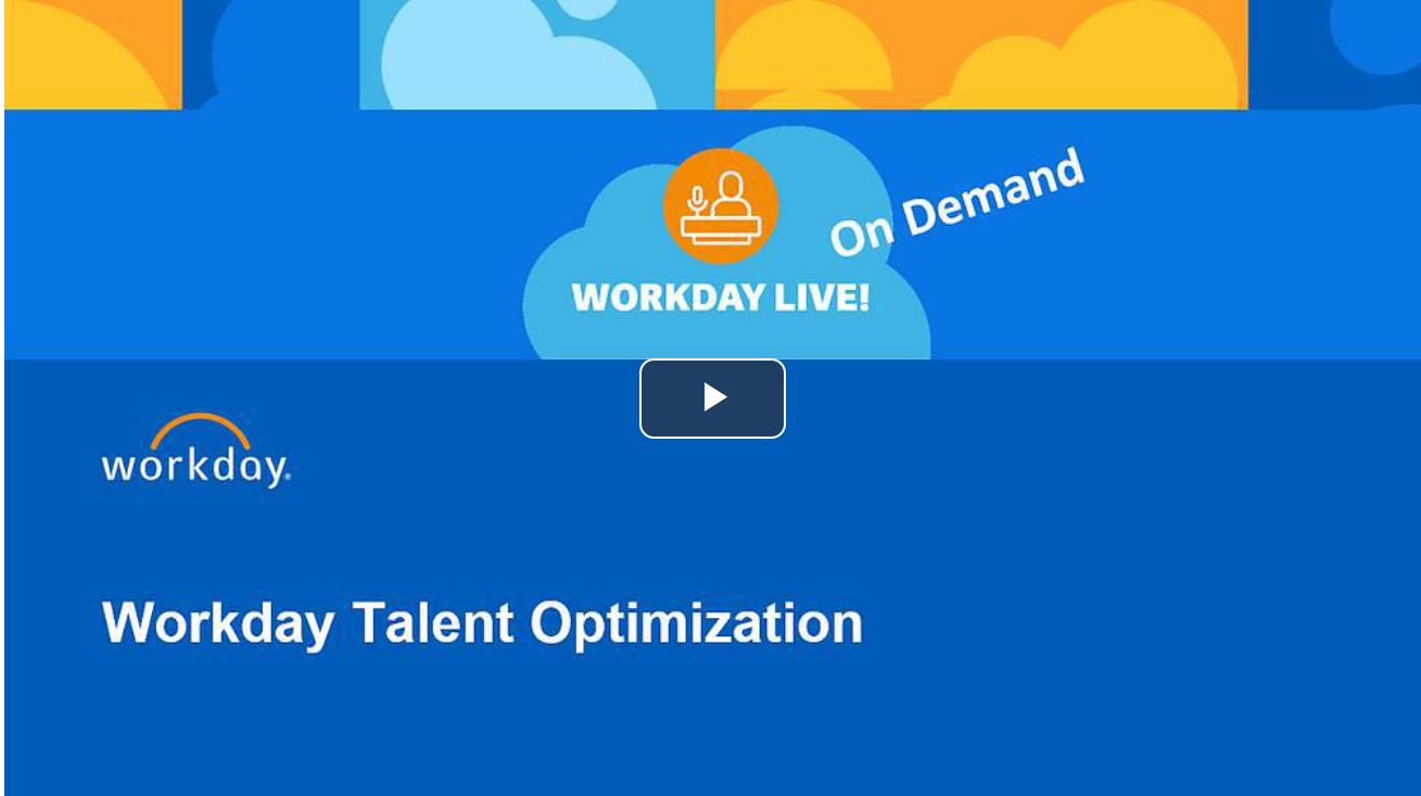 Workday Talent Optimization for Higher Education | workday.com