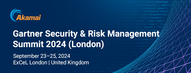 Akamai at Gartner London 2024 Akamai