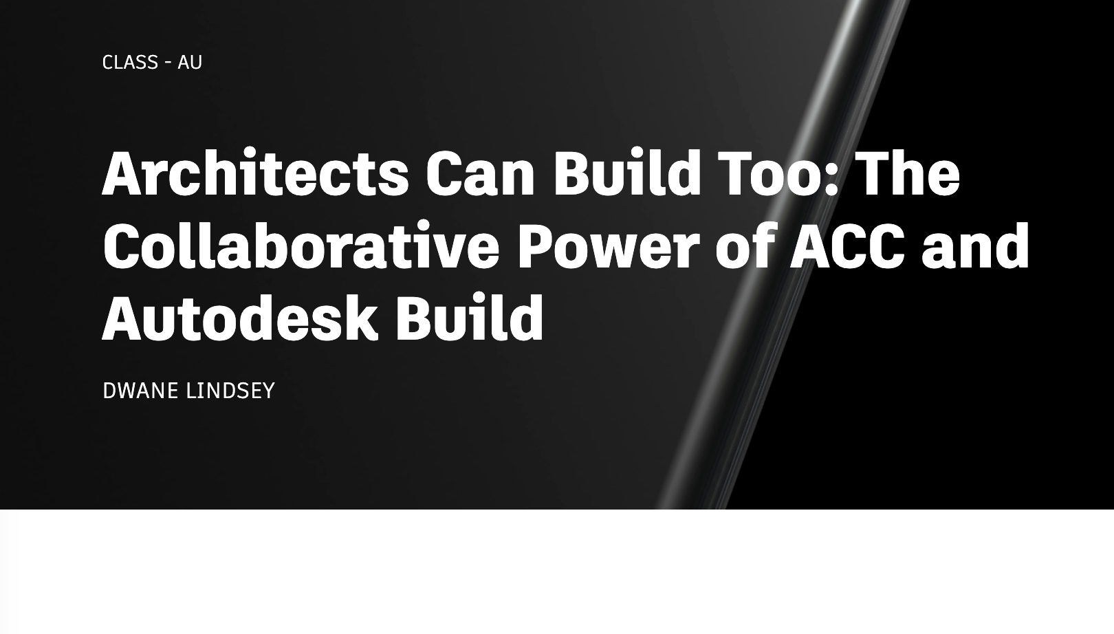 Architects can build too the collaborative power of acc and autodesk