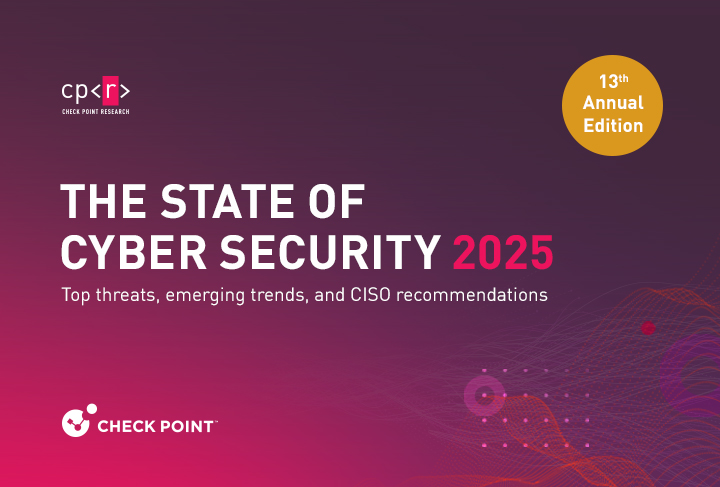 Cyber Security Report 2025 | Check Point Software