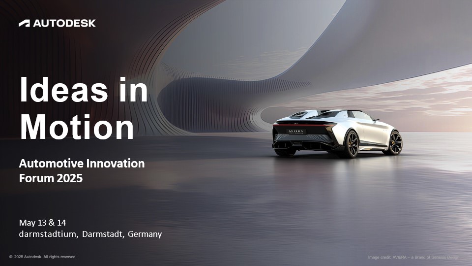 Event Automotive Innovation Forum Aif 2025 Autodesk