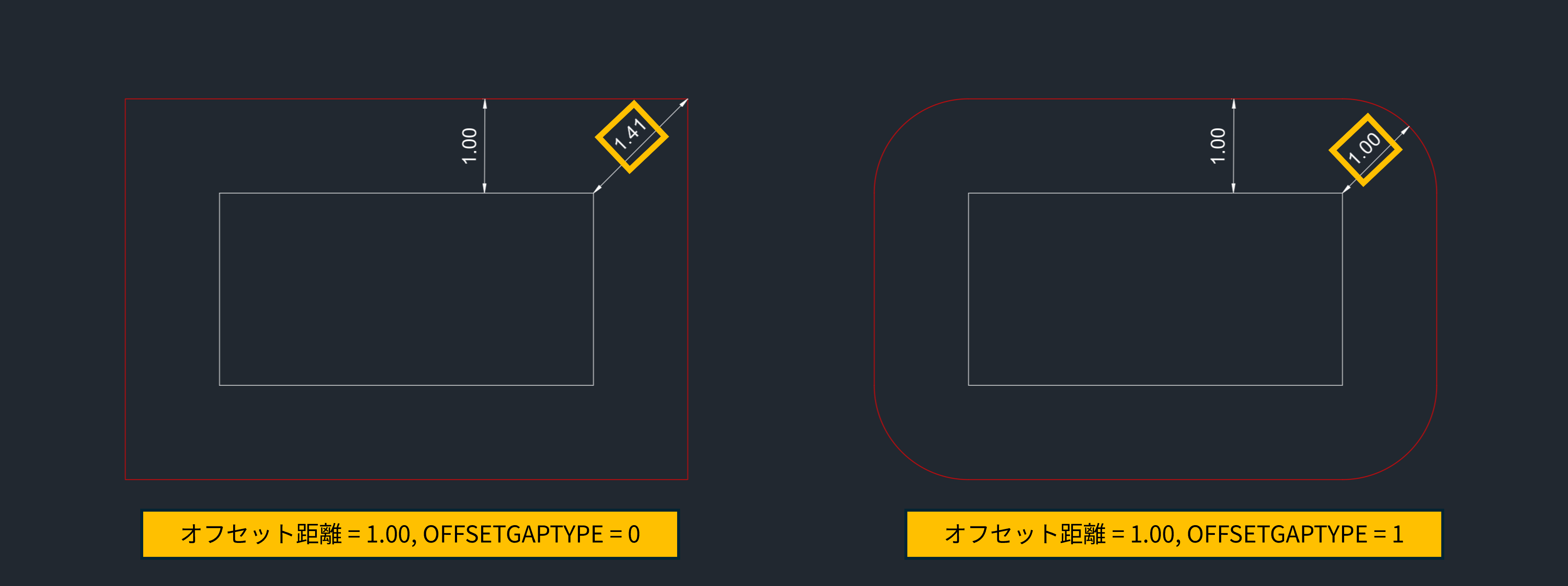 今週のヒント：オフセットのオプション | Autodesk