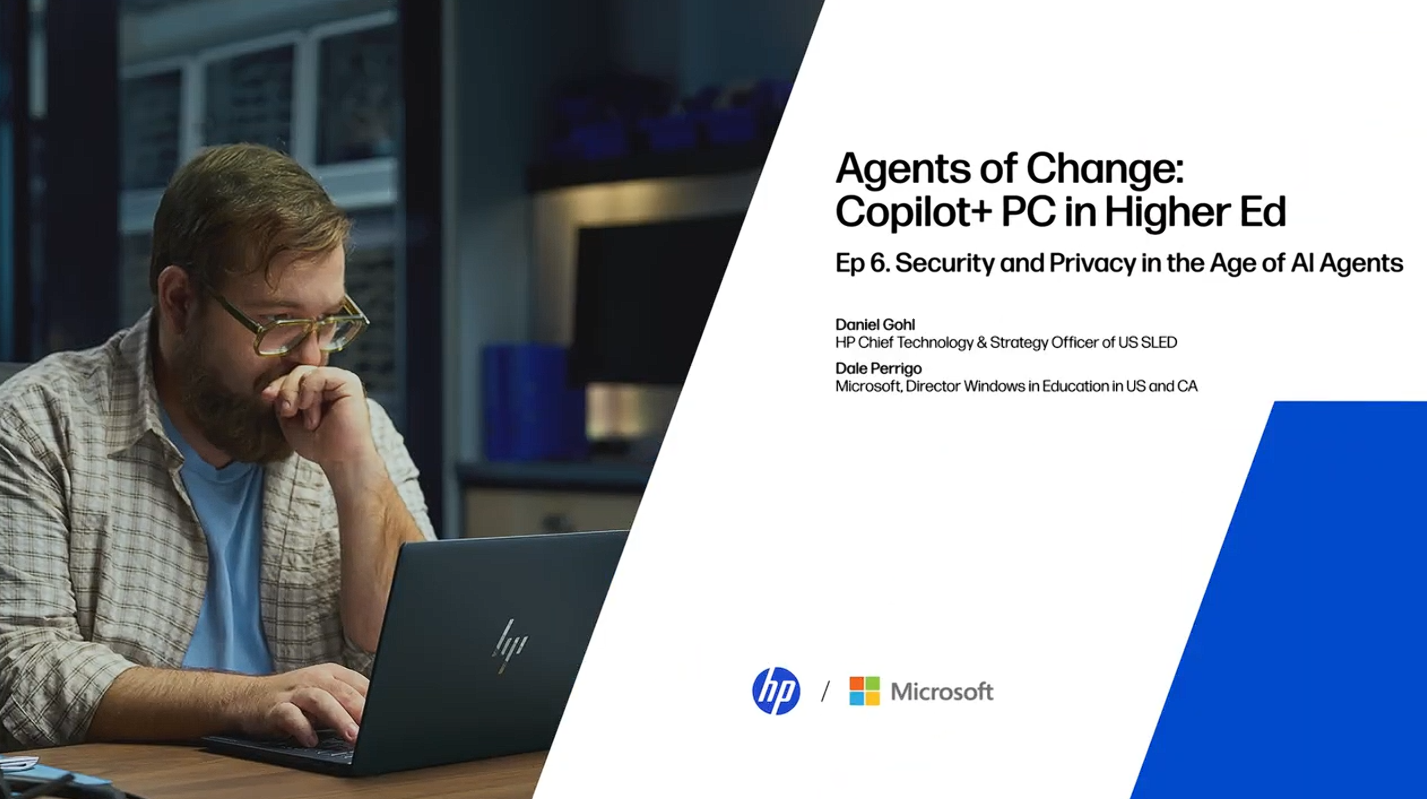 Episode 6 – Security and Privacy in the Age of AI Agents | hp.com