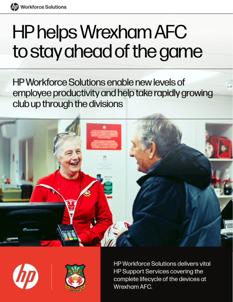HP helps Wrexham AFC to stay ahead of the game